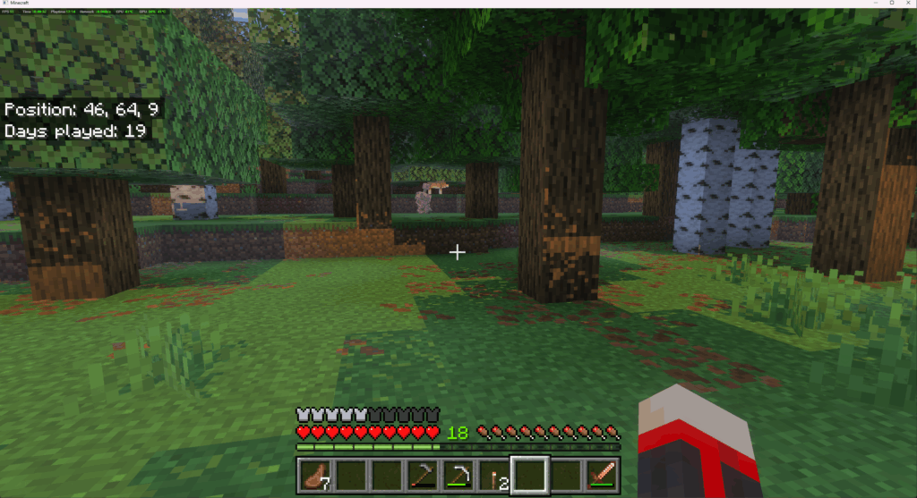 Copper Golem in Forest